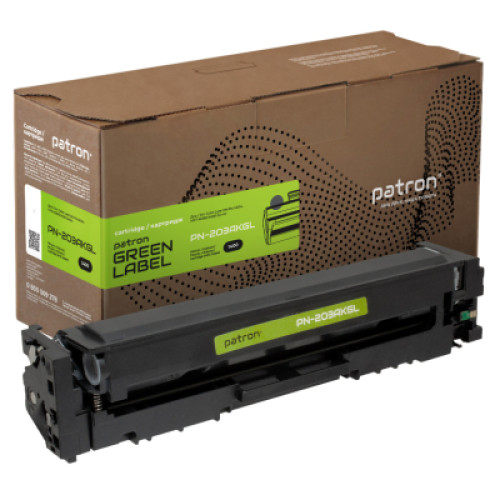 Картридж Patron HP 203A (CF540A) black Green Label (PN-203AKGL)