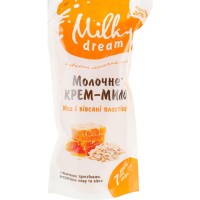 Рідке мило Milky Dream Мед з вівсяними пластівцями дой-пак 1000 мл (4820205300189)