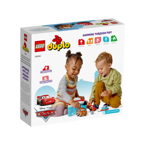 Конструктор LEGO DUPLO Disney Розваги Блискавки МакКвіна й Сирника на автомийці 29 деталей (10996-)