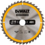 Диск пильний DeWALT СONSTRUCTION , 216 х 30, 40 z, АТВ, -5 градусів, універсальне застосування (DT1953)