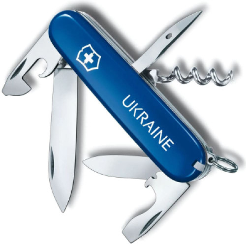 Ніж Victorinox Spartan Ukraine Blue "Ukraine" (1.3603.2_T0140u)