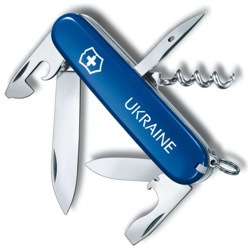 Ніж Victorinox Spartan Ukraine Blue "Ukraine" (1.3603.2_T0140u)