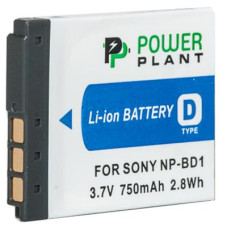 Акумулятор до фото/відео PowerPlant Sony NP-BD1, NP-FD1 (DV00DV1204)
