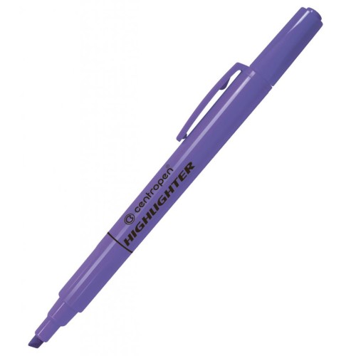 Маркер Centropen Fax 8722 1-4 мм, chisel tip, purple (8722/08)