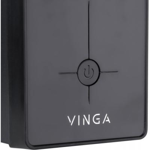Пристрій безперебійного живлення Vinga LED 2000VA metall case (VPE-2000M)