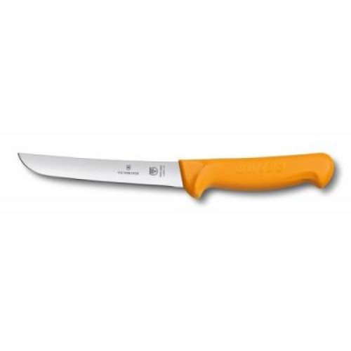 Кухонний ніж Victorinox Swibo, Boning, оранжевый, широкий, 16 см (5.8407.16)