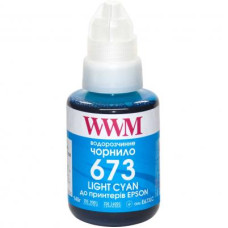 Чорнило WWM Epson L800 140г Cyan (E673C)