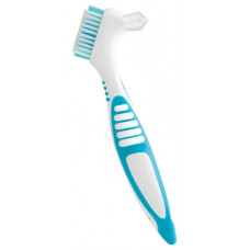 Зубна щітка Paro Swiss clinic denture brush для зубних протезів блакитна (7610458009208-blue)