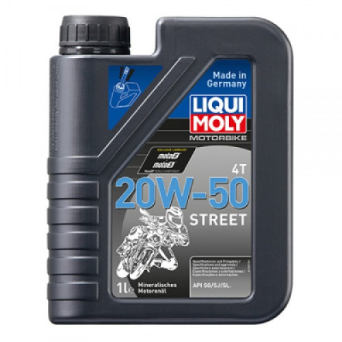 Моторна олива Liqui Moly Motorbike 4T 20W-50 Street 1л. (1500)