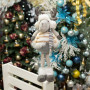 Прикраса декоративна YES! Fun Олень новорічний, 45 см, білий (973610)