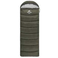 Спальний мішок Naturehike U350 NH20MSD07 Hollow Cotton Left Green (6927595767238-L)