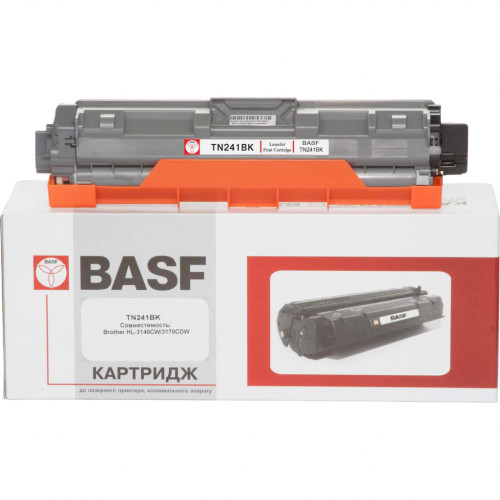 Картридж BASF для Brother HL-3140CW/DCP-9020CDW аналог TN241BK Black (KT-TN241BK)