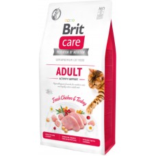 Сухий корм для кішок Brit Care Cat GF Adult Activity Support 7 кг (8595602540815)