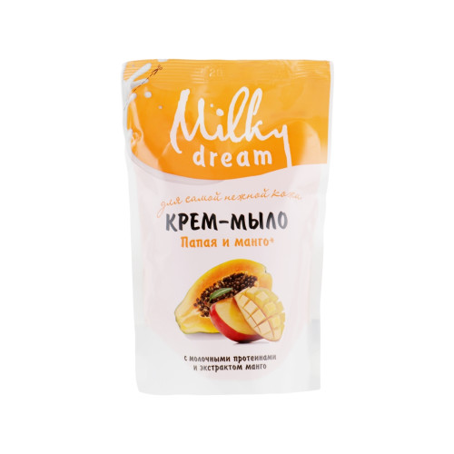 Рідке мило Milky Dream Папая і манго дой-пак 500 мл (4820205300134)