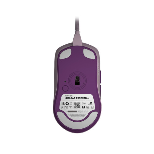 Мишка Hator Quasar Essential USB Lilac (HTM-403)