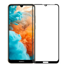 Скло захисне PowerPlant Full screen Huawei Y6 (2019), Black (GL606528)