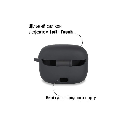 Чохол для навушників BeCover Silicon для JBL Tune 230 NC TWS Black (708608)