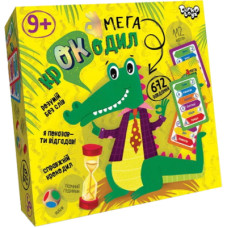 Настільна гра Danko Toys Мега Крокодил, українська (CROC-03-01U)