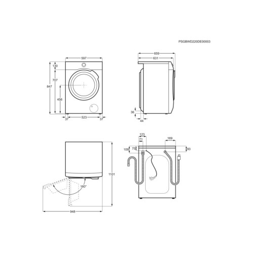 Пральна машина Electrolux EW8F161PSUC