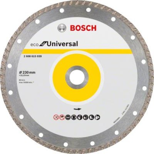 Круг відрізний Bosch ECO Universal Turbo 230-22.23 (2.608.615.039)