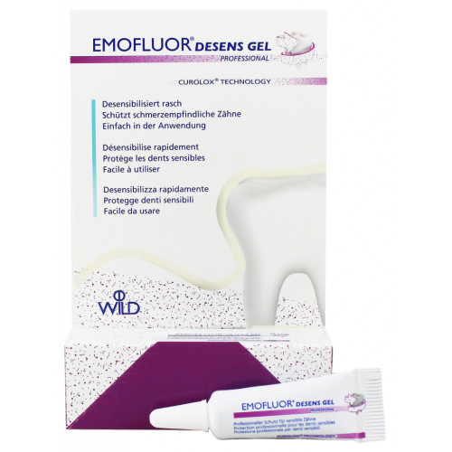 Гель для ротової порожнини Dr. Wild Emofluor Desens професійний для чутливих зубів 3 мл (2100000025213)