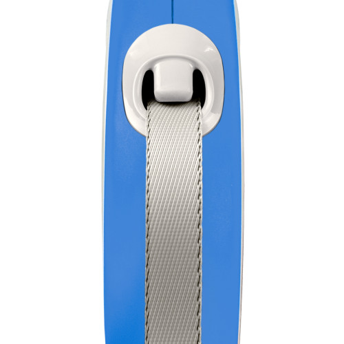 Повідок для собак Flexi New Comfort L стрічка 8 м (синій) (4000498043813)