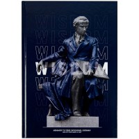 Книга записна Axent Wisdom А4, 96 аркушів, клітинка, темно синя (8422-553-A)