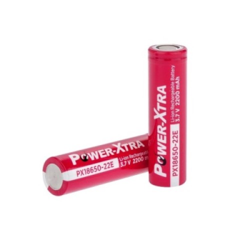 Акумулятор 18650 Li-Ion 2200mAh, 3.7V, red Power-Xtra (PX18650-22R / 29749)