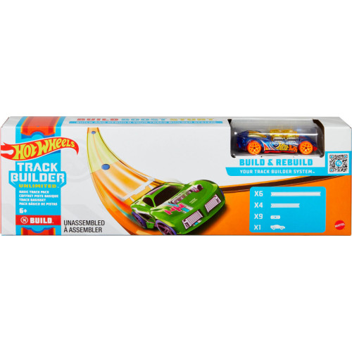 Автотрек Hot Wheels Набір для розширення Трека Hot Wheels з машинкою (GVG13)