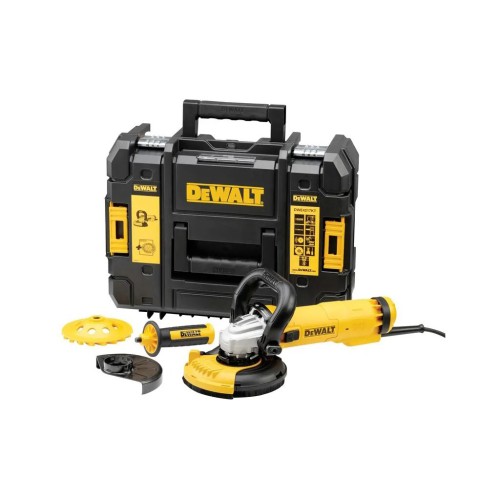 Шліфувальна машина DeWALT 1200 Вт, D=125 мм, 11000 об/хв, кейс TSTAK (DWE4217KT)