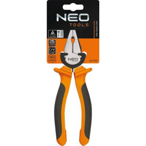 Плоскогубці Neo Tools комбинированные, 200 мм (01-012)