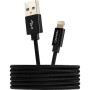 Дата кабель USB 2.0 AM to Lightning 1.0m MFI Black Canyon (CNS-MFIC3B)