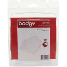 Картка пластикова чиста BADGY 0.76 мм Cards Thick, 100шт (CBGC0030W)