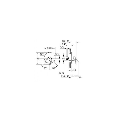 Змішувач Grohe BauLoop (29080000)