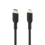 Дата кабель USB Type-C to Lightning 2.0m Belkin (CAA004BT2MBK)