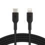 Дата кабель USB Type-C to Lightning 2.0m Belkin (CAA004BT2MBK)