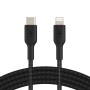 Дата кабель USB Type-C to Lightning 2.0m Belkin (CAA004BT2MBK)