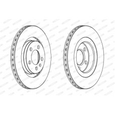 Гальмівний диск FERODO DDF928
