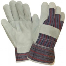 Захисні рукавички WERK комбіновані шкіра +тканина (39385)
