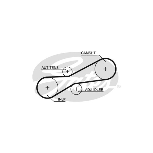 Ремінь ГРМ Gates 5494XS