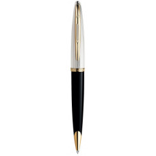 Ручка кулькова Waterman CARENE Deluxe Black/silver BP (21 200)