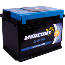 Акумулятор автомобільний MERCURY battery SPECIAL Plus 62Ah (P47289)
