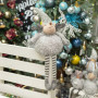 Прикраса декоративна YES! Fun Олень новорічний, 61 см, сірий (973608)