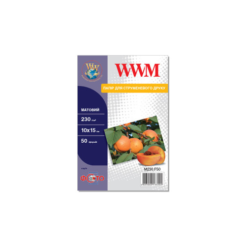 Папір WWM 10x15 (M230.F50)