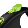 Повідок для собак Flexi Black Design S стрічка 5 м (зелений) (4000498033920)
