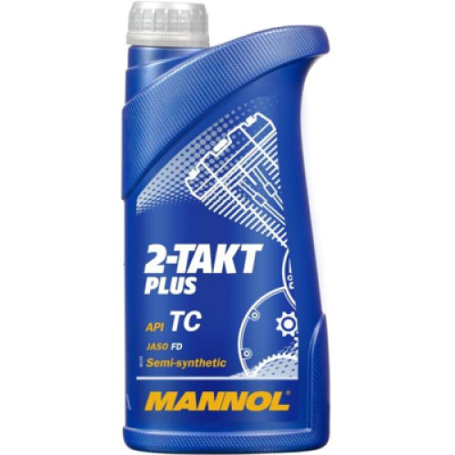 Моторна олива Mannol 2-TAKT PLUS 1л (MN7204-1)