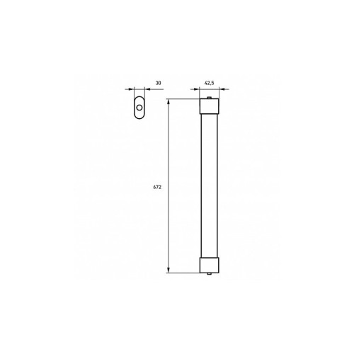 Світильник Eurolamp LED-FX(0.6)-18/65(slim)