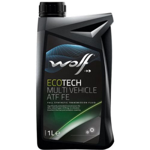 Трансмісійна олива Wolf ECOTECH MULTI VEHICLE ATF FE 1л (8329449)