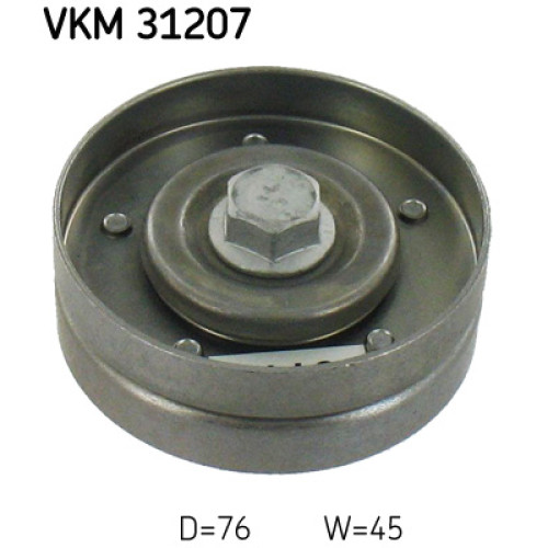 Ролик натягувача ременя SKF VKM 31207