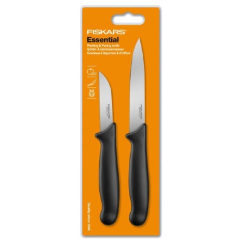 Набір ножів Fiskars Essential Small 2шт (1051834)